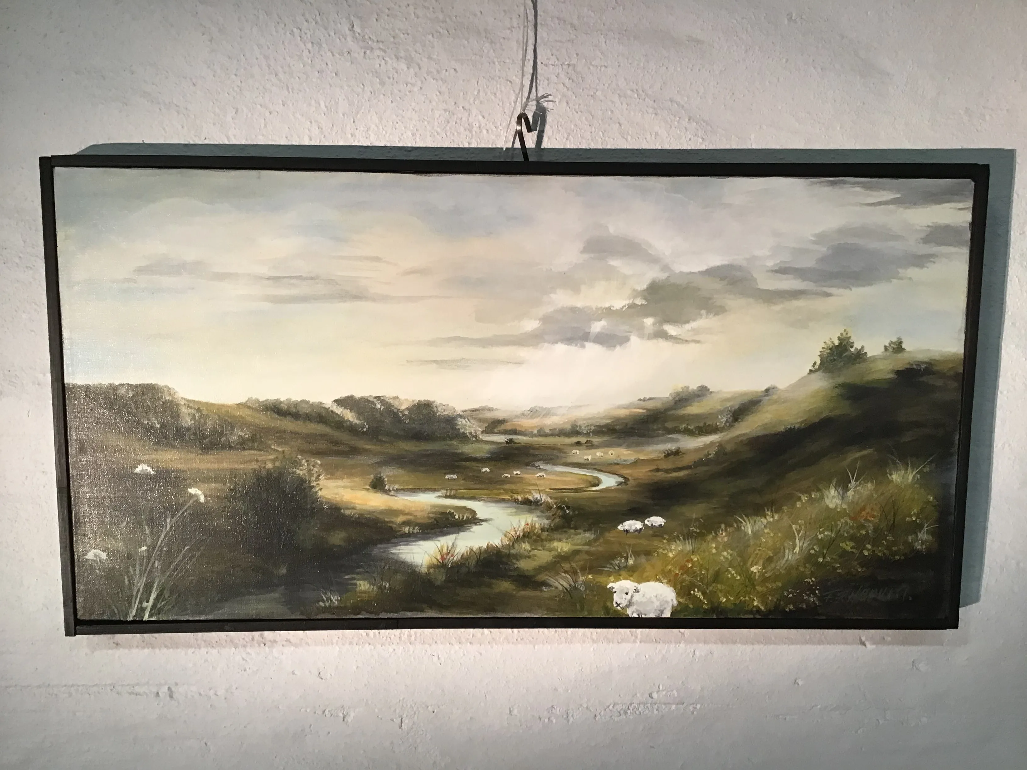 Maleri nr 164 85 cm X 45 cm